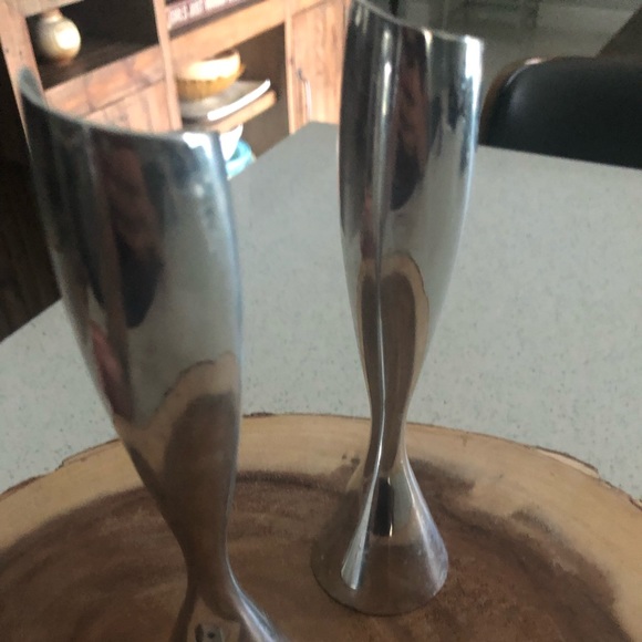 Nambe Other - Nambe candle holders circa 2000